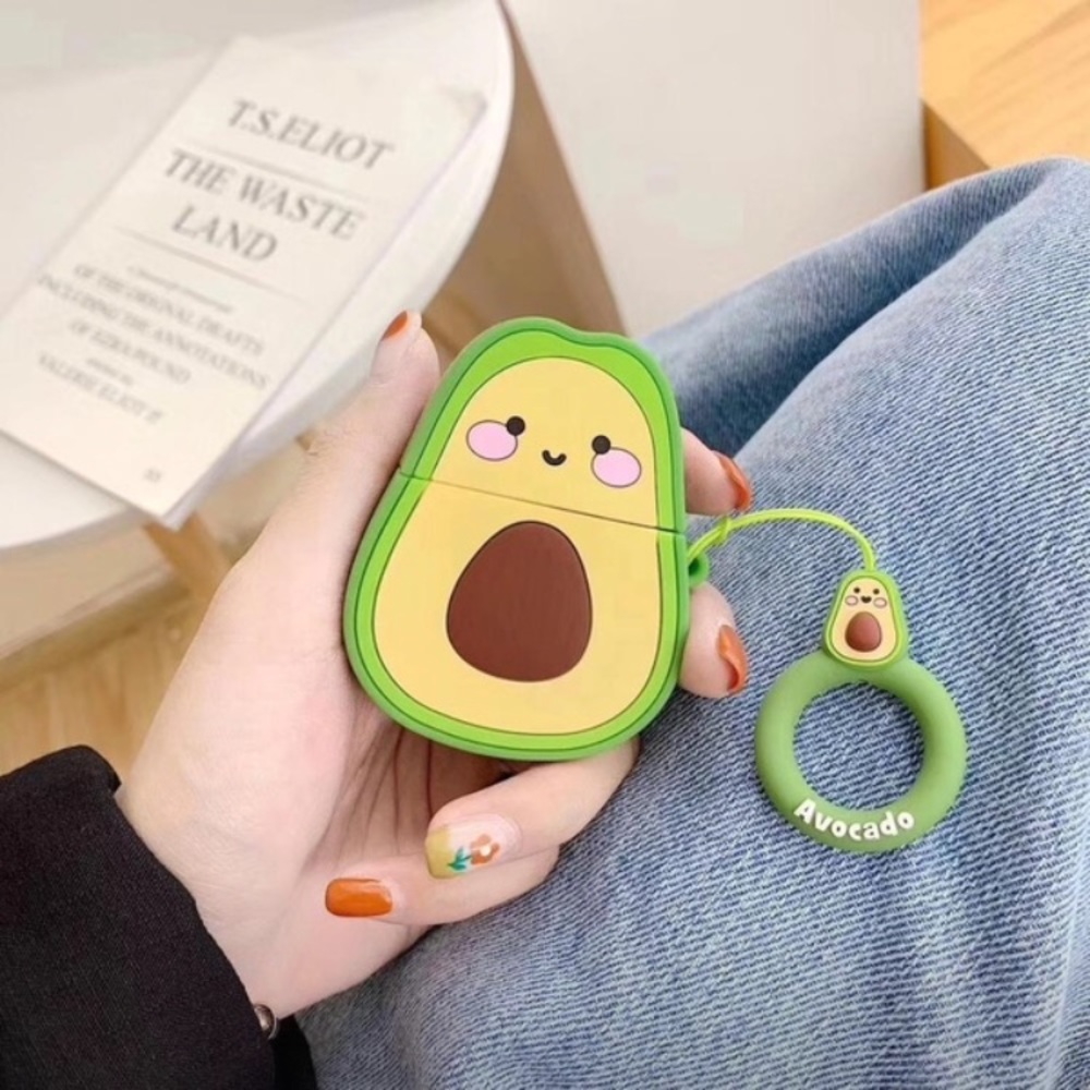 Adorable AirPod case! 🥑